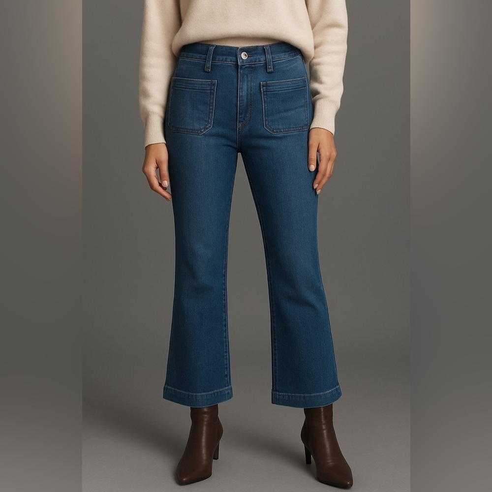 Anthropologie Cloth & Stone Denim Bootcut Jeans
